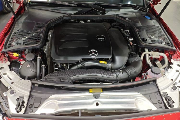 Used Mercedes-Benz C-Class 2021 C 260 Coupe Engine Bay