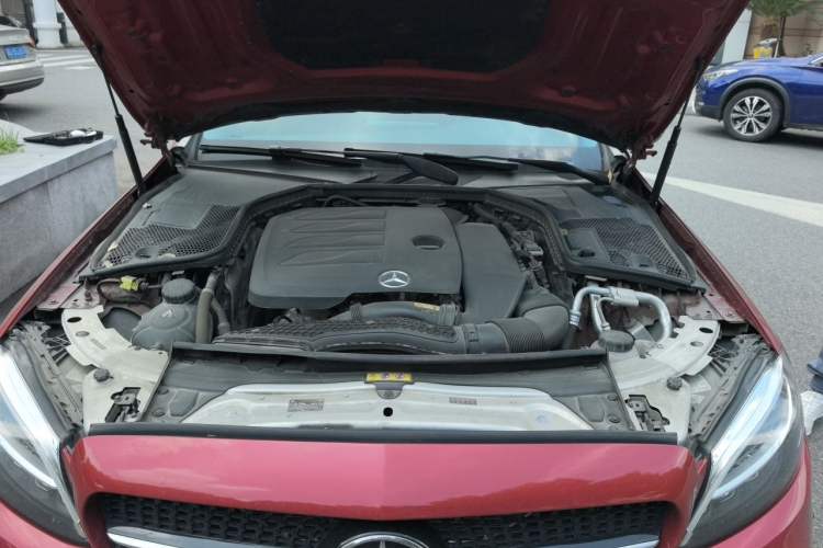 Used Mercedes-Benz C-Class 2021 C 260 L Sport Edition Star Collection Engine Bay