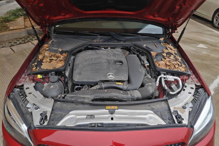 Used Mercedes-Benz C-Class 2021 C 200 L Fashion Edition Sport Version Engine Bay