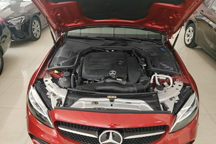 Used Mercedes-Benz C-Class 2021 C 260 L Sport Edition Star Collection Engine Bay
