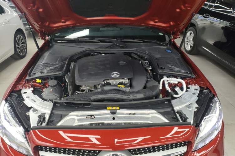 Used Mercedes-Benz C-Class 2021 C 200 L Fashion Edition Sport Version Engine Bay