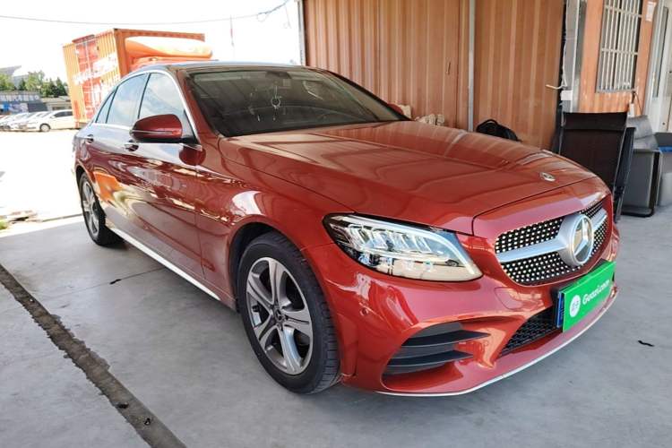Used Mercedes-Benz C-Class 2021 C 260 L Sport Edition Front Right 45 Deg