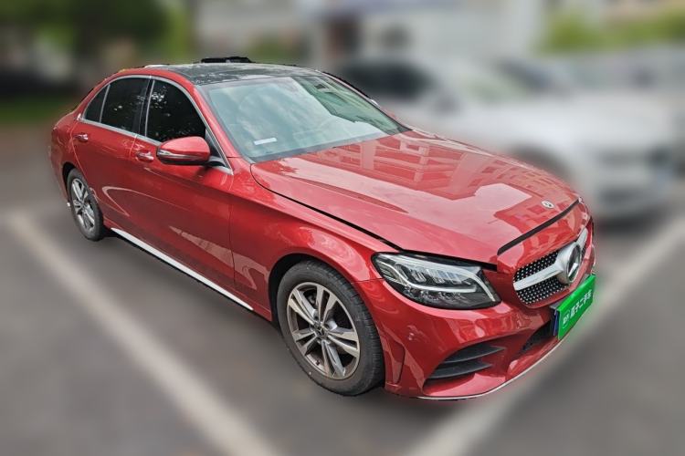 Used Mercedes-Benz C-Class 2021 C 200 L Fashion Edition Sport Version Front Right 45 Deg