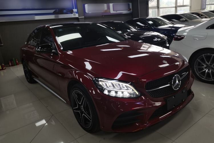 Used Mercedes-Benz C-Class 2021 C 260 L Sport Edition Star Collection Front Right 45 Deg