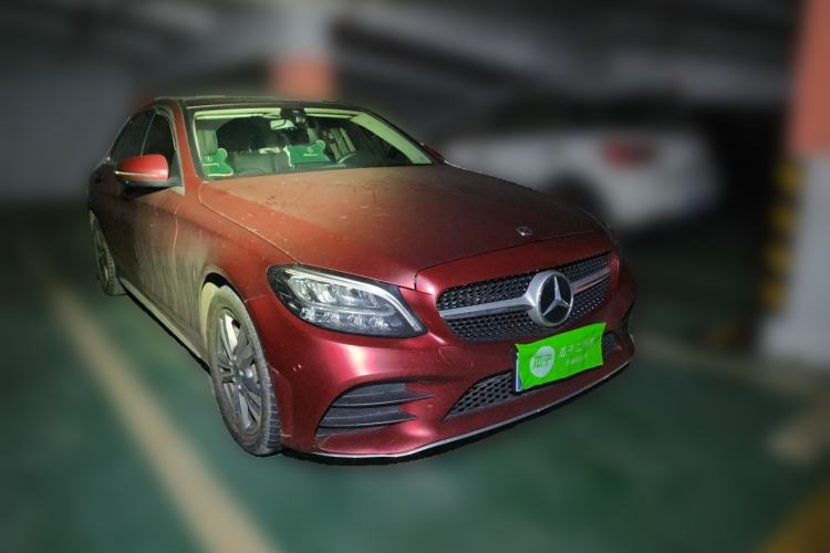 Used Mercedes-Benz C-Class 2021 C 200 L Fashion Edition Sport Version Front Right 45 Deg