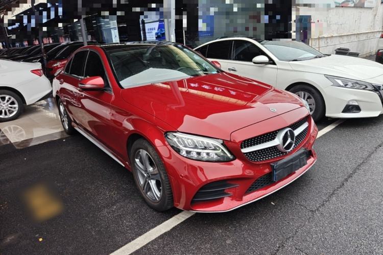 Used Mercedes-Benz C-Class 2021 C 260 L Sport Edition Front Right 45 Deg