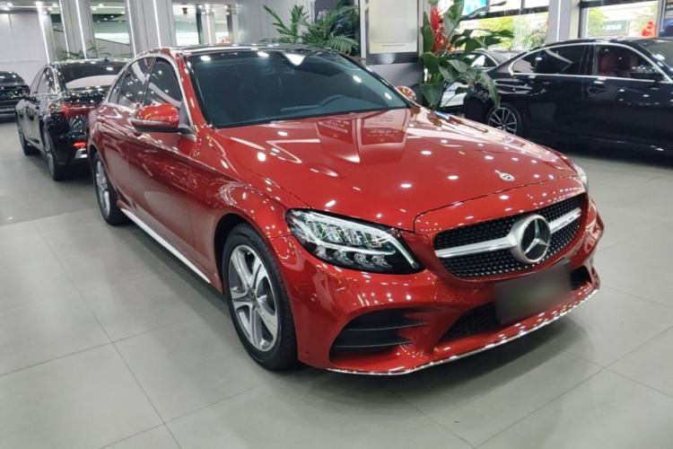 Used Mercedes-Benz C-Class 2021 C 260 L Sport Edition Front Right 45 Deg