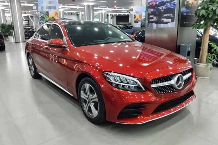 Used Mercedes-Benz C-Class 2021 C 260 L Sport Edition Front Right 45 Deg