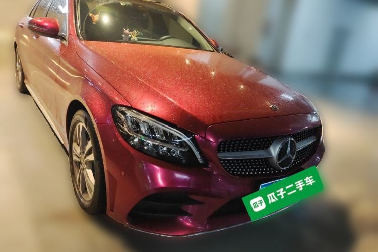 Used Mercedes-Benz C-Class 2021 C 200 L Fashion Edition Sport Version Front Right 45 Deg