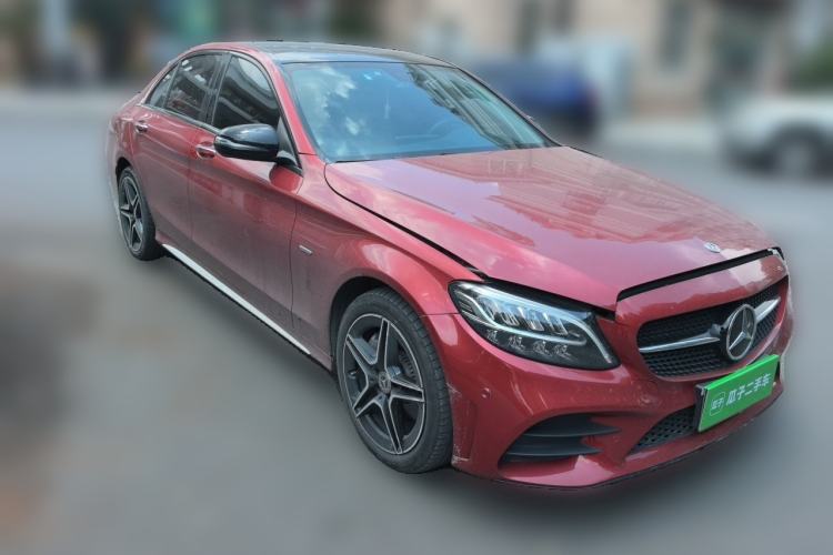 Used Mercedes-Benz C-Class 2021 C 260 L Sport Edition Star Collection Front Right 45 Deg