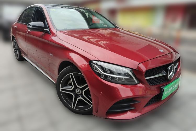 Used Mercedes-Benz C-Class 2021 C 260 L Sport Edition Star Collection Front Right 45 Deg
