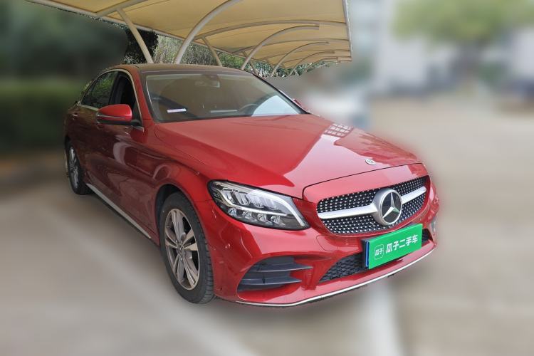 Used Mercedes-Benz C-Class 2021 C 200 L Fashion Edition Sport Version Front Right 45 Deg