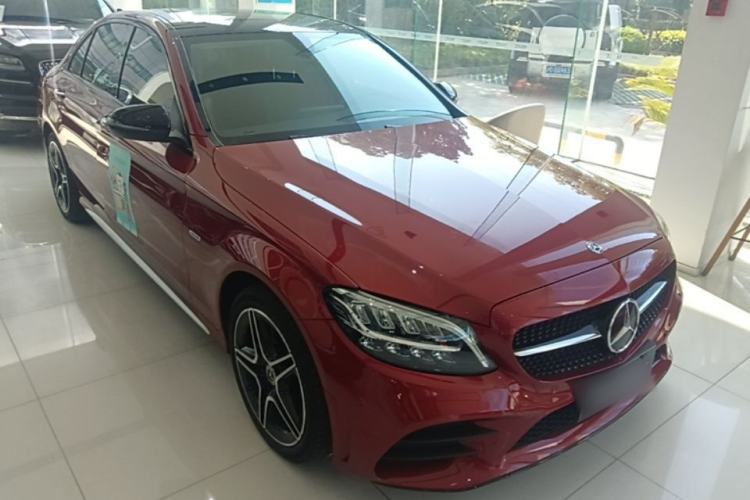 Used Mercedes-Benz C-Class 2021 C 260 L Sport Edition Star Collection Front Right 45 Deg