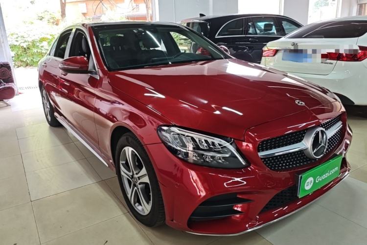 Used Mercedes-Benz C-Class 2021 C 260 L Sport Edition Front Right 45 Deg
