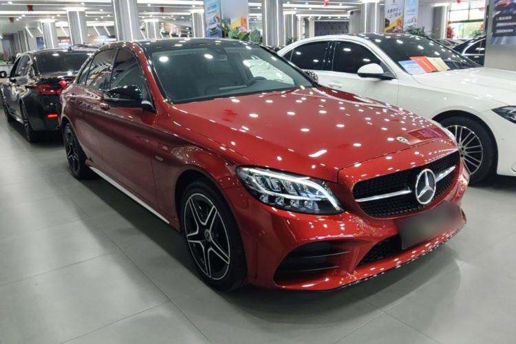 Used Mercedes-Benz C-Class 2021 C 260 L Sport Edition Star Collection Front Right 45 Deg