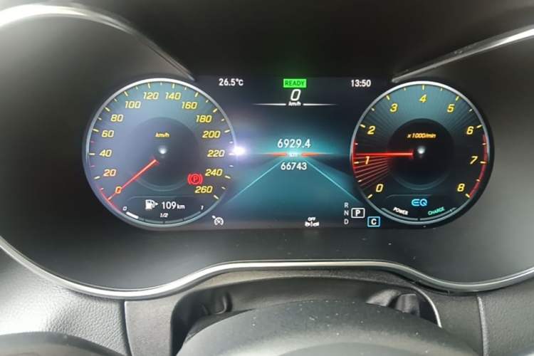 Used Mercedes-Benz C-Class 2021 C 260 L Sport Edition Star Collection Instrument Cluster