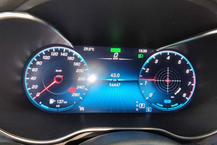 Used Mercedes-Benz C-Class 2021 C 260 L Sport Edition Instrument Cluster