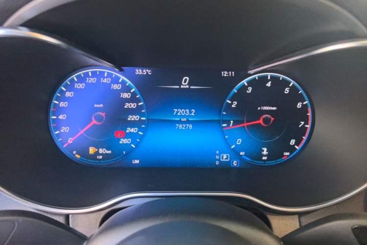 Used Mercedes-Benz C-Class 2021 C 200 L Fashion Edition Sport Version Instrument Cluster