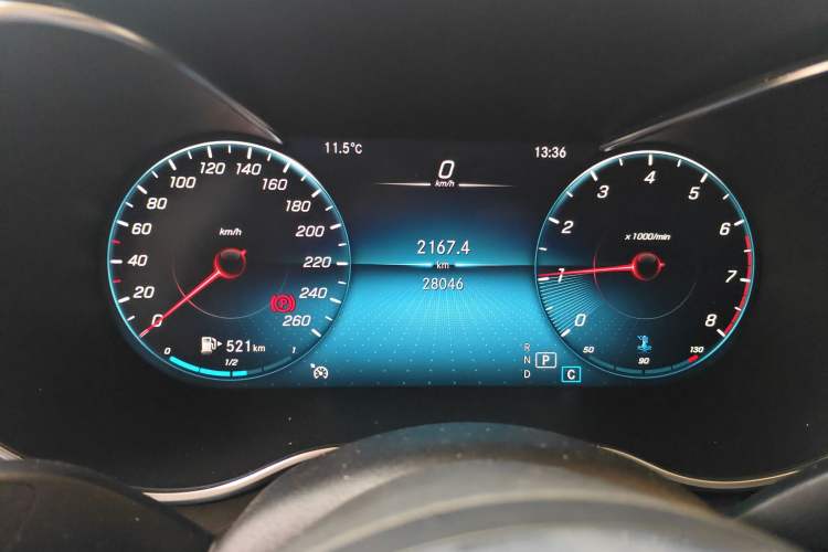 Used Mercedes-Benz C-Class 2021 C 200 L Fashion Edition Sport Version Instrument Cluster