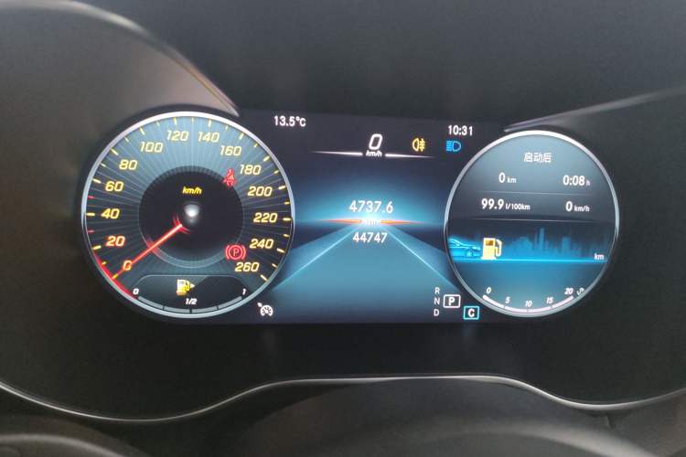 Used Mercedes-Benz C-Class 2021 C 200 L Fashion Edition Sport Version Instrument Cluster