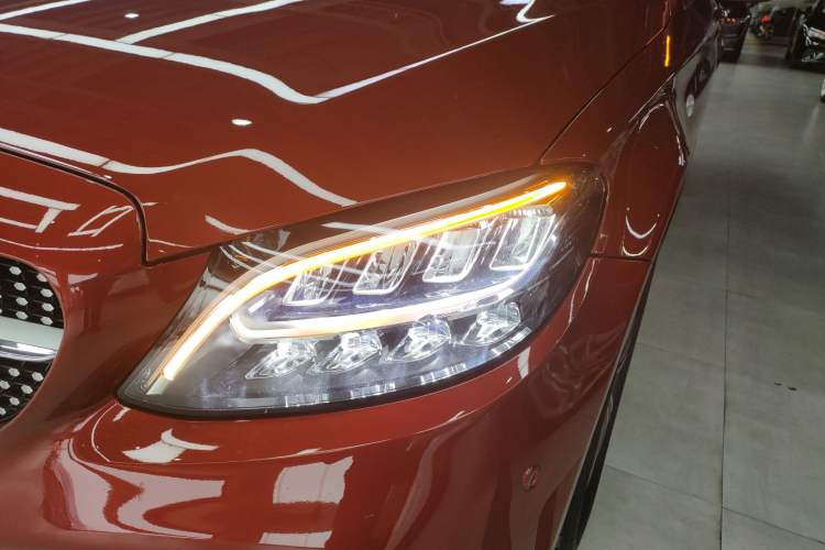 Used Mercedes-Benz C-Class 2021 C 200 L Fashion Edition Sport Version Left Front Headlight