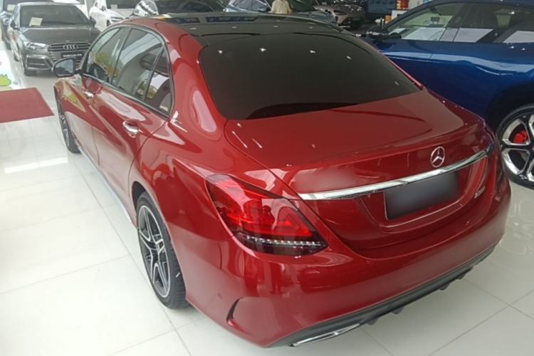 Used Mercedes-Benz C-Class 2021 C 260 L Sport Edition Star Collection Rear Left 45 Deg