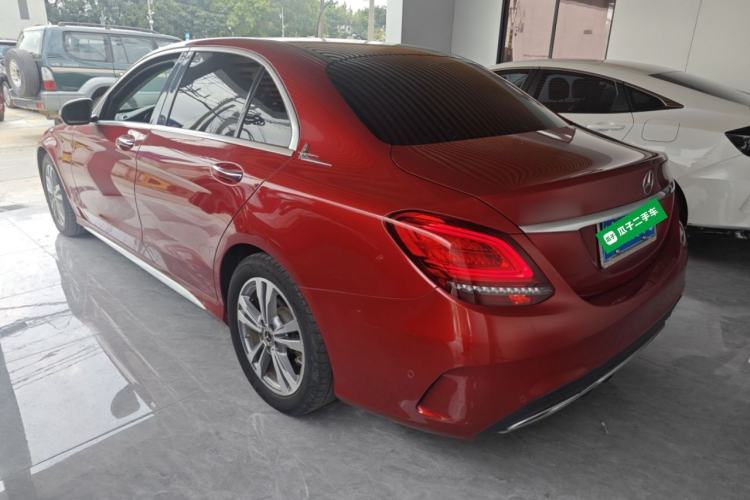 Used Mercedes-Benz C-Class 2021 C 200 L Fashion Edition Sport Version Rear Left 45 Deg