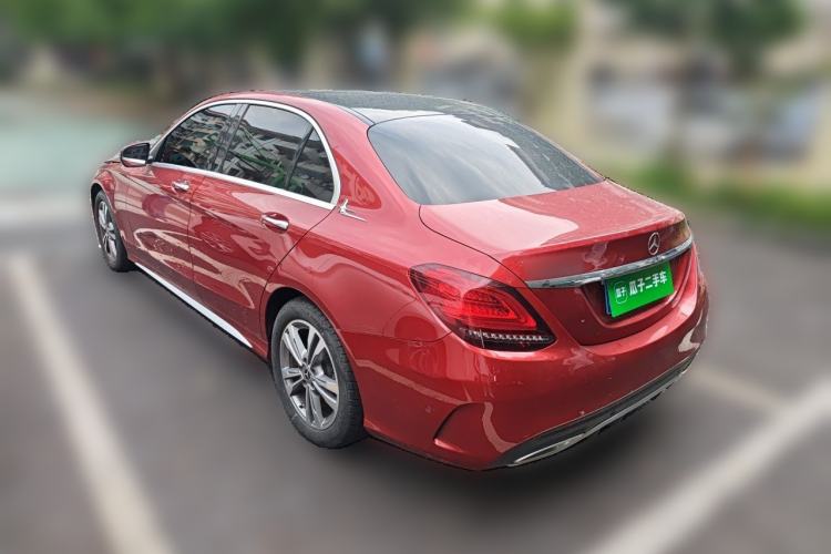 Used Mercedes-Benz C-Class 2021 C 200 L Fashion Edition Sport Version Rear Left 45 Deg