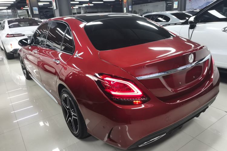 Used Mercedes-Benz C-Class 2021 C 260 L Sport Edition Star Collection Rear Left 45 Deg