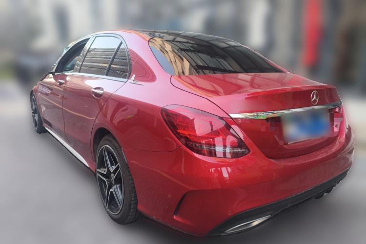 Used Mercedes-Benz C-Class 2021 C 260 L Sport Edition Star Collection Rear Left 45 Deg