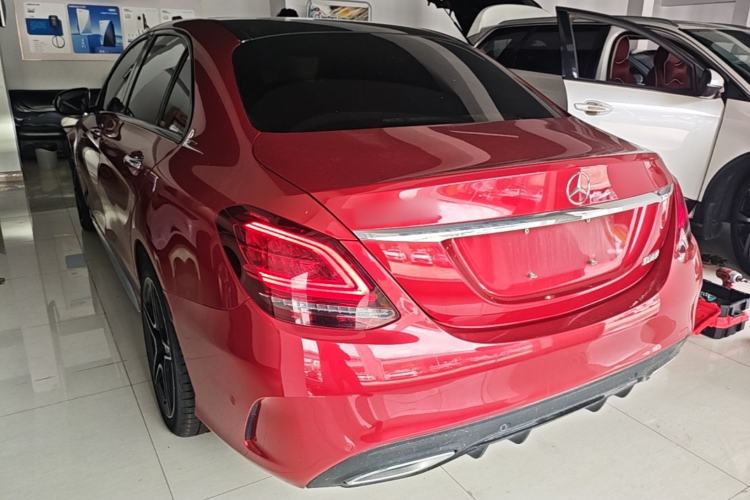 Used Mercedes-Benz C-Class 2021 C 260 L Sport Edition Star Collection Rear Left 45 Deg