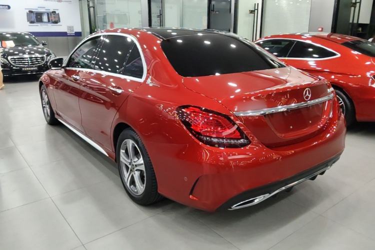 Used Mercedes-Benz C-Class 2021 C 260 L Sport Edition Rear Left 45 Deg
