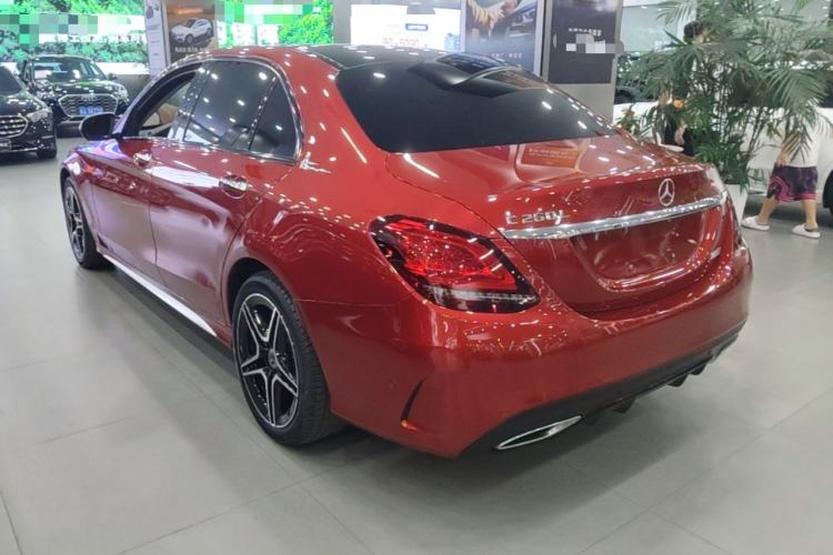 Used Mercedes-Benz C-Class 2021 C 260 L Sport Edition Star Collection Rear Left 45 Deg