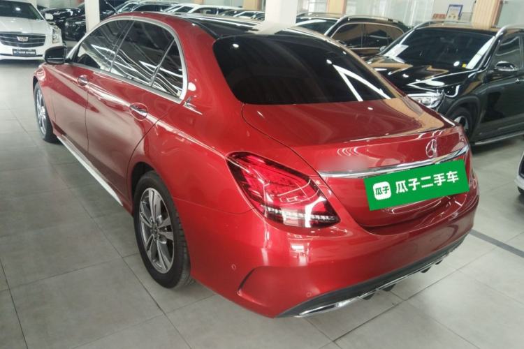 Used Mercedes-Benz C-Class 2021 C 200 L Fashion Edition Sport Version Rear Left 45 Deg