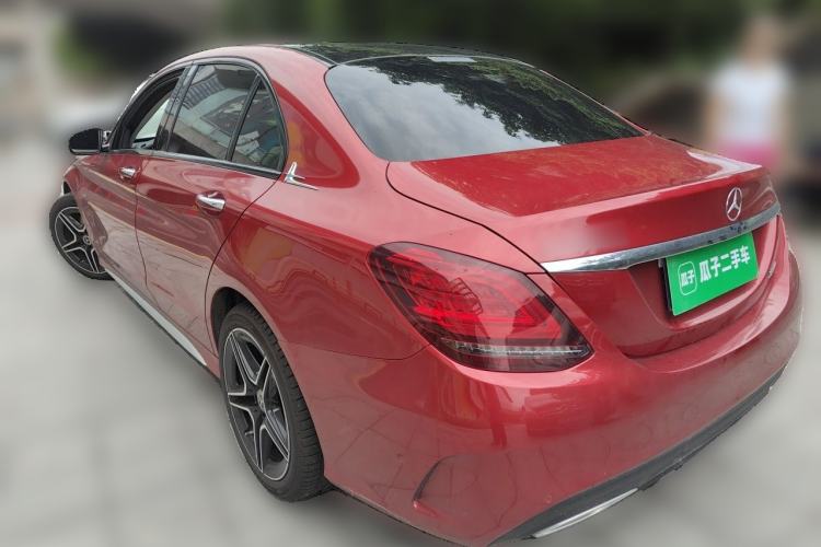 Used Mercedes-Benz C-Class 2021 C 260 L Sport Edition Star Collection Rear Left 45 Deg