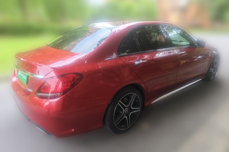 Used Mercedes-Benz C-Class 2021 C 260 L Sport Edition Rear Right 45 Deg