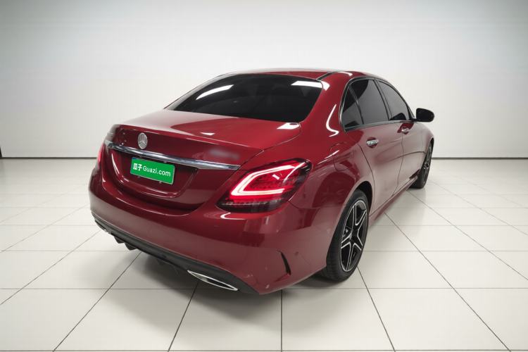 Used Mercedes-Benz C-Class 2021 C 260 L Sport Edition Star Collection Rear Right 45 Deg