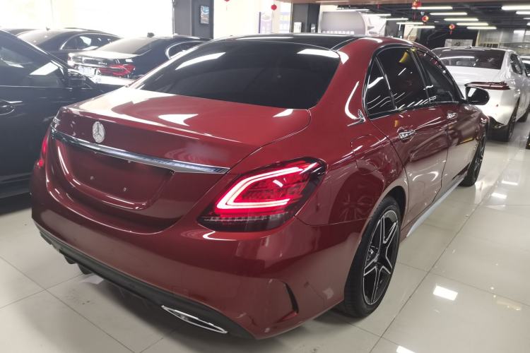 Used Mercedes-Benz C-Class 2021 C 260 L Sport Edition Star Collection Rear Right 45 Deg