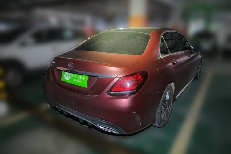 Used Mercedes-Benz C-Class 2021 C 200 L Fashion Edition Sport Version Rear Right 45 Deg