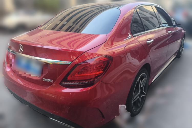 Used Mercedes-Benz C-Class 2021 C 260 L Sport Edition Star Collection Rear Right 45 Deg