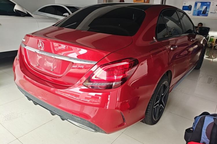 Used Mercedes-Benz C-Class 2021 C 260 L Sport Edition Star Collection Rear Right 45 Deg