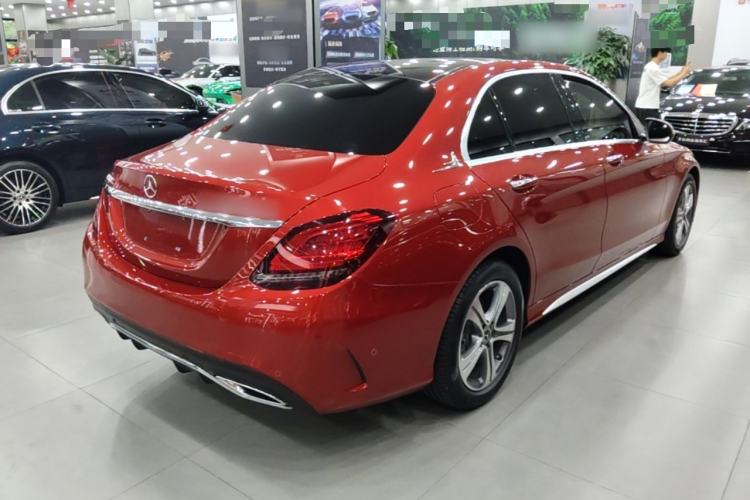 Used Mercedes-Benz C-Class 2021 C 260 L Sport Edition Rear Right 45 Deg