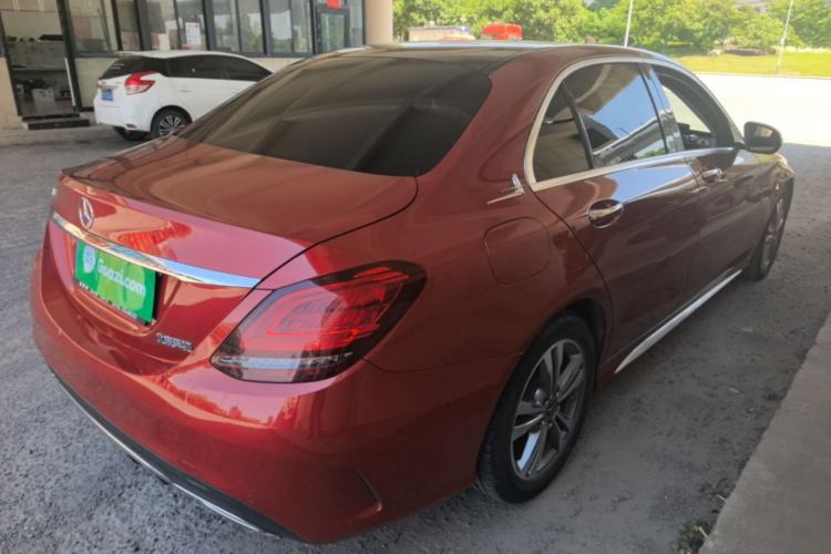 Used Mercedes-Benz C-Class 2021 C 200 L Fashion Edition Sport Version Rear Right 45 Deg