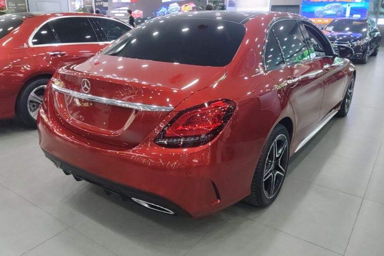 Used Mercedes-Benz C-Class 2021 C 260 L Sport Edition Star Collection Rear Right 45 Deg