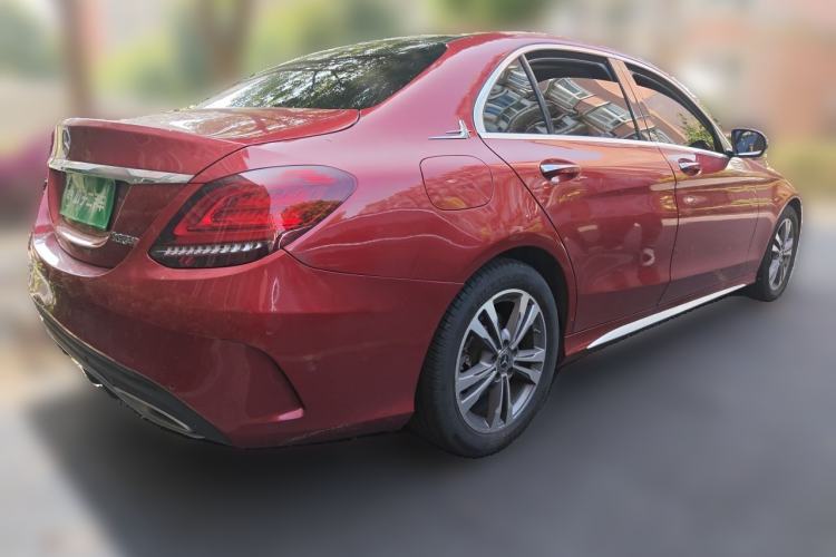Used Mercedes-Benz C-Class 2021 C 200 L Fashion Edition Sport Version Rear Right 45 Deg