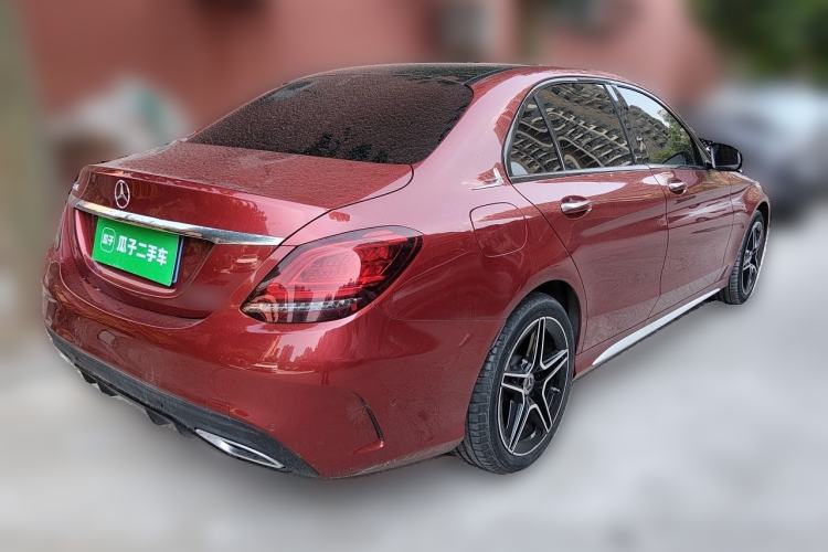 Used Mercedes-Benz C-Class 2021 C 260 L Sport Edition Star Collection Rear Right 45 Deg