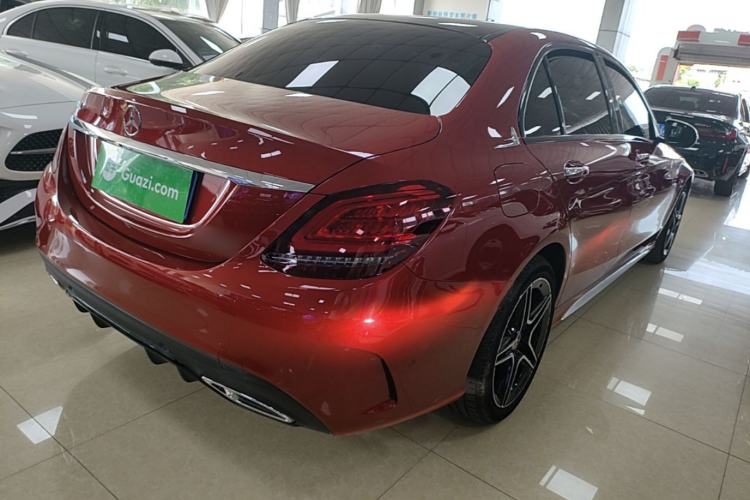 Used Mercedes-Benz C-Class 2021 C 260 L Sport Edition Star Collection Rear Right 45 Deg
