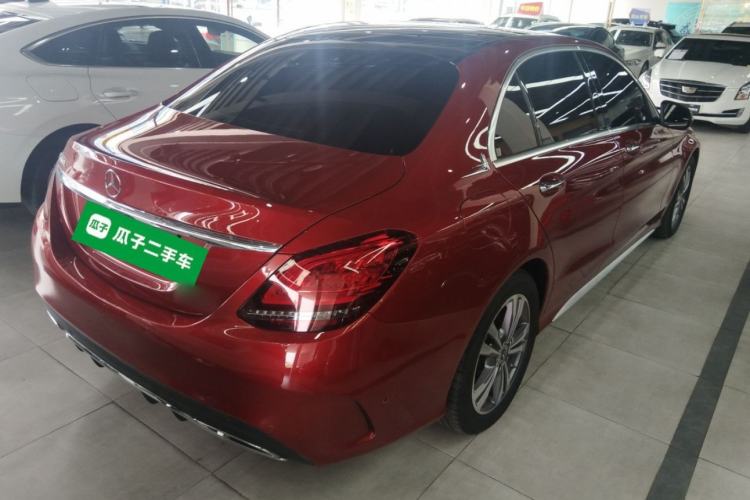 Used Mercedes-Benz C-Class 2021 C 200 L Fashion Edition Sport Version Rear Right 45 Deg