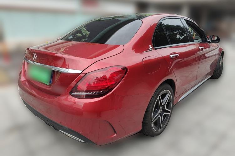 Used Mercedes-Benz C-Class 2021 C 260 L Sport Edition Star Collection Rear Right 45 Deg