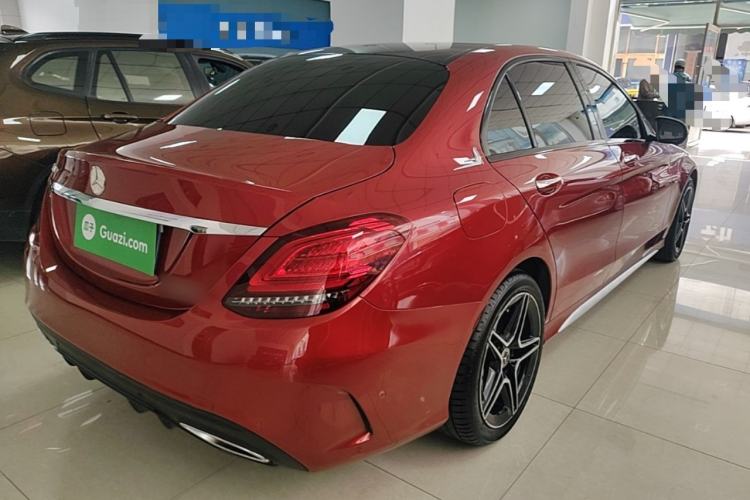 Used Mercedes-Benz C-Class 2021 C 260 L Sport Edition Star Collection Rear Right 45 Deg